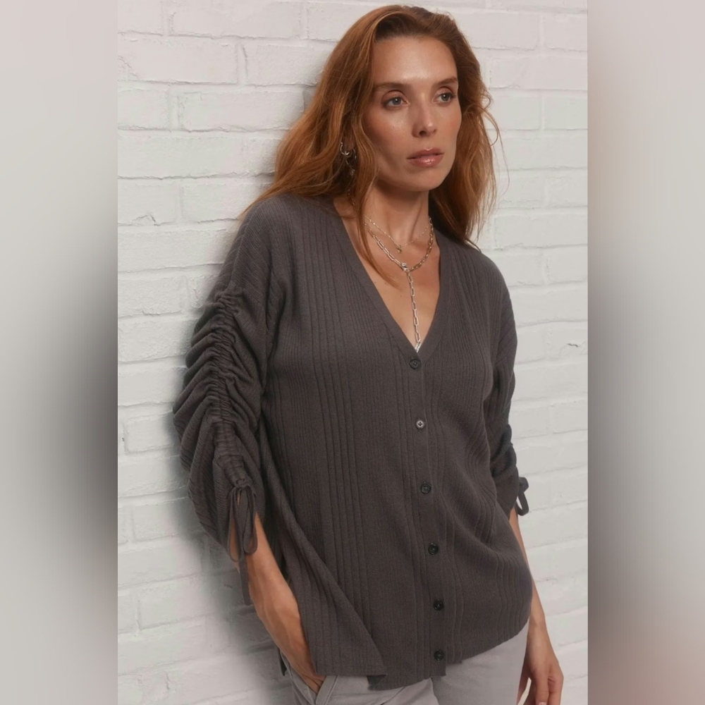 NWT JOELLE Collection Zaz Roomy Cardigan, Size L